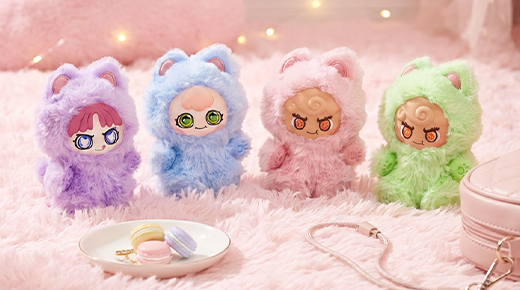 cute plush accessory design