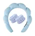 Custom Logo 3 pcs Spa Headband Washing Face Wristband Set Women Sponge Makeup Towels Bubble Hairband