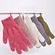 Factory Direct Sales Custom Multi Color Body Exfoliating Glove Fashion Nylon Skin Scrubber Bath Gloves