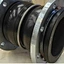 DN200 Double Spheres Floating Flanged Rubber Expansion Joint