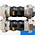 DN50 EPDM Thread Connection Double Spheres Rubber Expansion Joint
