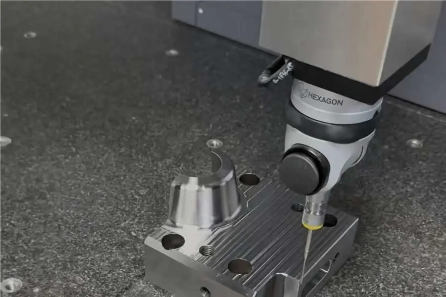 Quality inspection of precision injection mold components during manufacturing
