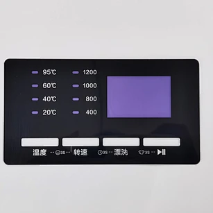 Custom Adhesive Sticker Front Panel Thickened Durable Device Switch Plastic Control Pannel