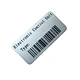 Custom Self Adhesive Logo Sticker Metal Aluminum Asset Label Metal Barcode Tag​