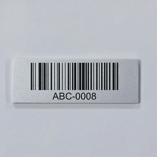 metal number tags
