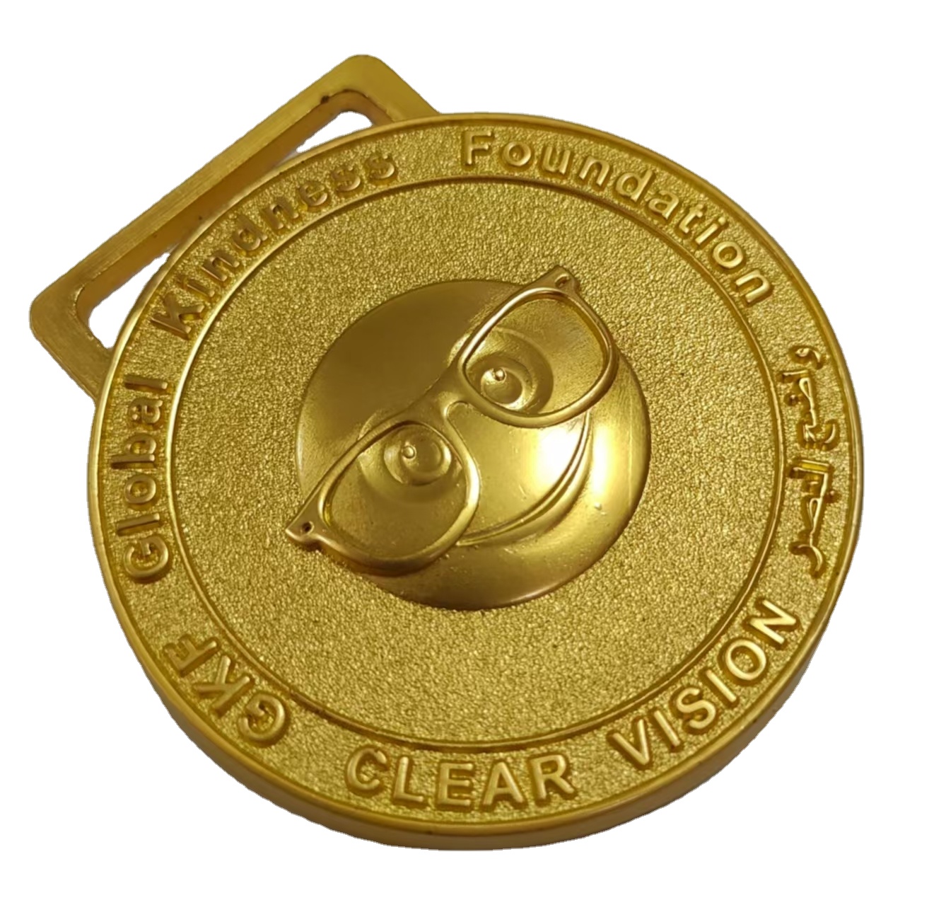 what metal are badges made of