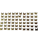 Custom Decorative Labels, Self-Adhesive Nickel Metal Logo Stickers