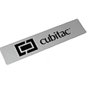 Bespoke Laser Engraved Metal Plates, Sleek Flat Brushed Aluminum Custom Logo Labels for Brand Equipment