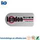 Precision Painting Brushed Aluminum Plaque, Long‑Strip Recessed Letter Metal Logo Badge for Brand Identification