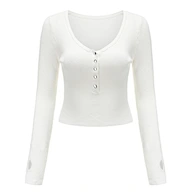 AW New Arrival Sexy Street Pullover Sweater Women V-neck Short Knitted Sweaters
