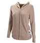 High quality 100% cashmere knitted lady hoodie cardigan sweater with pocket, soft warm and comfortable for daily and casual wear.