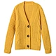 Premium Moncler padded wool cardigan for women. Featuring long sleeve, solid color, loose cable knit silhouette, our AW casual sweater cardigan coat delivers cozy warmth and timeless style, ideal for daily wear, office and transitional season matching.