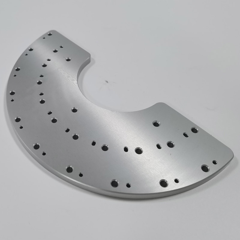 ADC12 CNC machined aluminum parts for semiconductor equipment