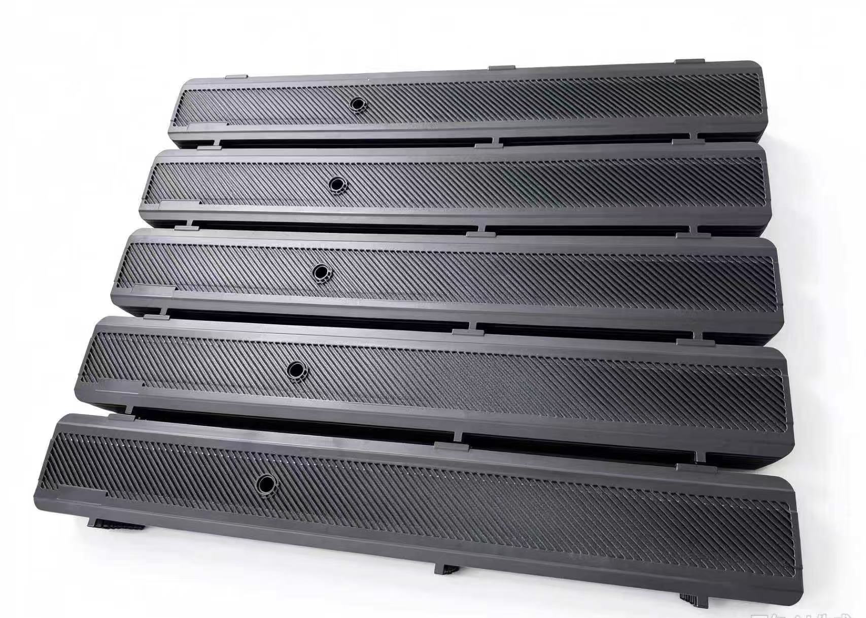 ADC12 custom die-cast aluminum door panel for villa security door
