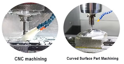 ADC12 precision CNC parts sample