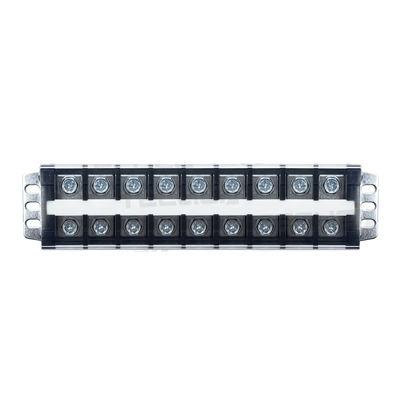 dual row screw terminal strip (600V 10A) delivers reliable low-current connection for lithium battery modules, ESS energy storage systems and small new energy devices