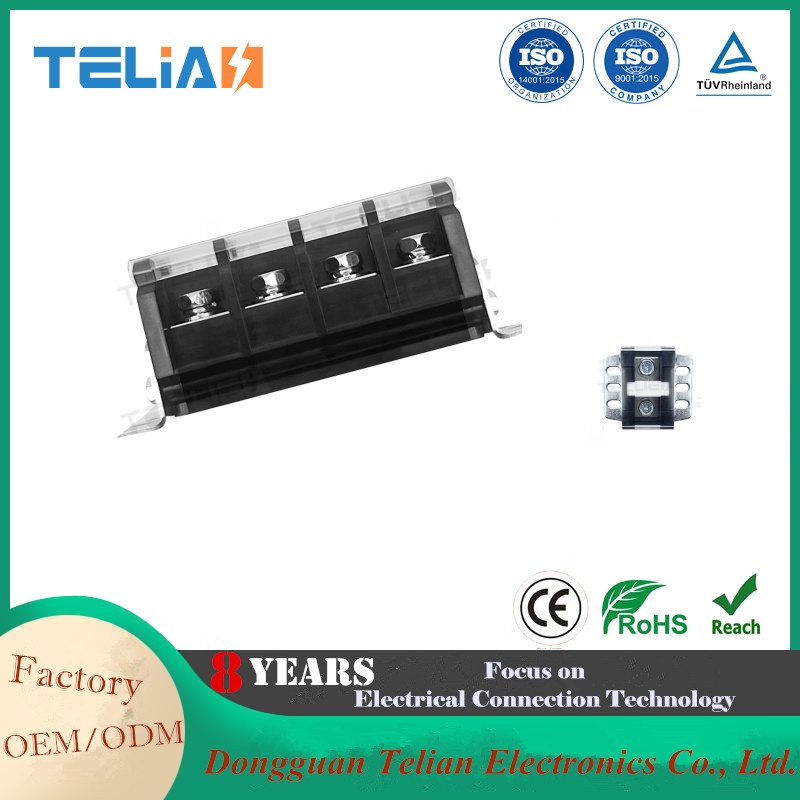 high volume barrier dual row screw terminal block (600V 20A) provides stable wiring for battery modules, energy storage systems and new energy power distribution. Featuring secure barrier isolation and dual-row design for efficient, space-saving