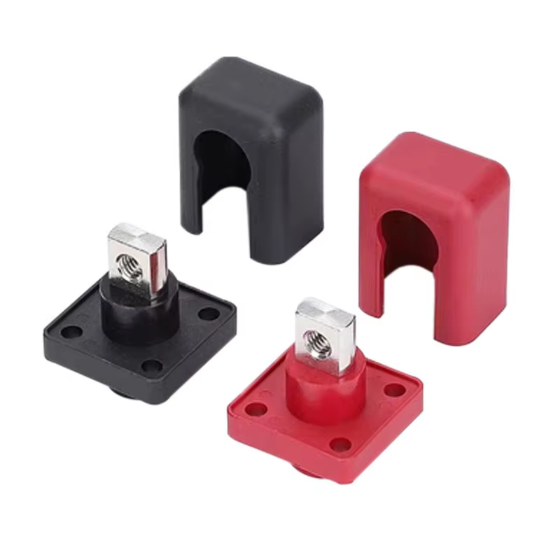 High-performance battery cable terminals engineered for high-voltage environments. Featuring a robust brass & copper core with high-strength plastic shells. Optimized for automotive and battery energy storage systems (BESS)