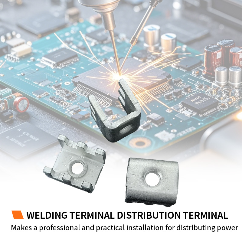 PCB Welding Terminal features a 6P Pcb Brass Screw Terminal for AC/DC applications. As a robust Pcb Screw Terminal, it serves as a high-load Terminal Connector Pcb and Pcb Terminal Connector.