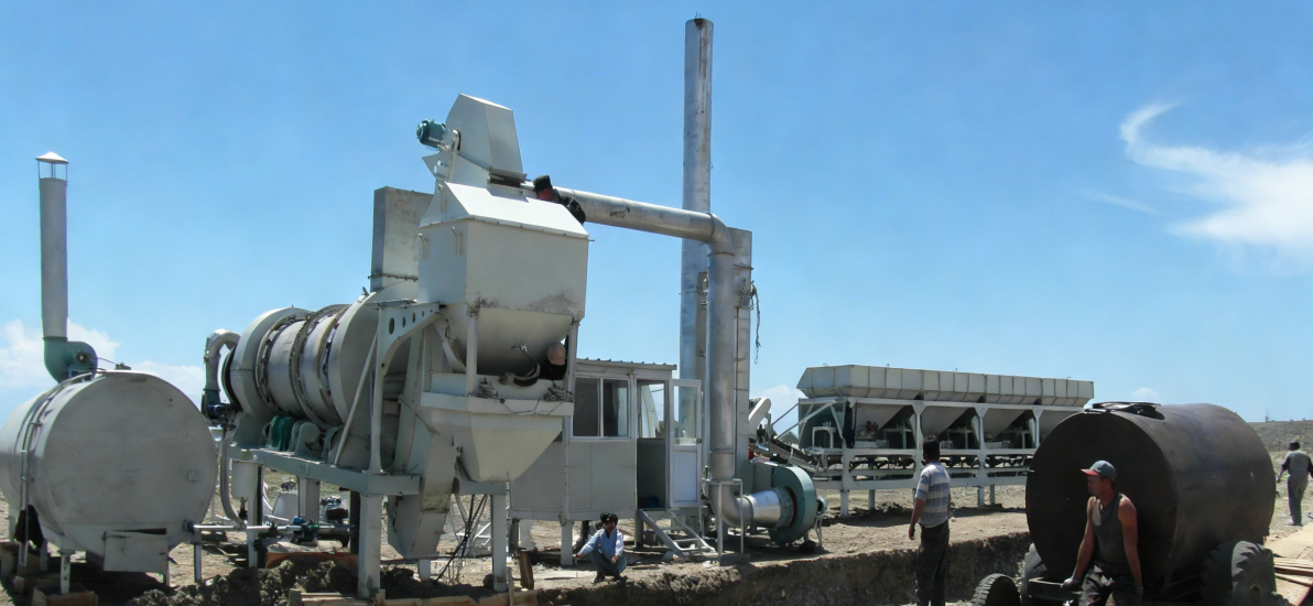 drum mix asphalt plant supply