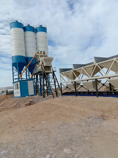 wet mix concrete batch plant