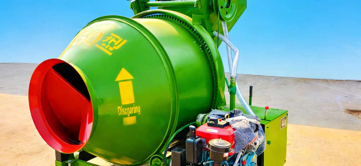 continuous concrete mixer