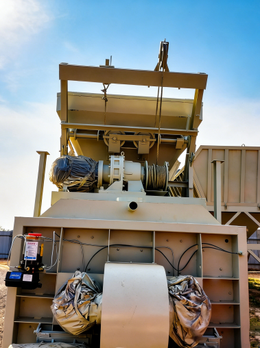 electric concrete mixer easy to maintain