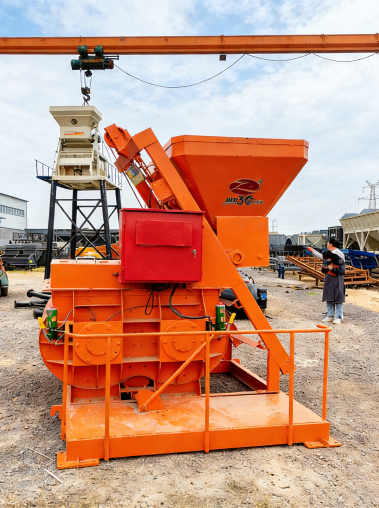 S500 concrete mixer machine easy to maintain