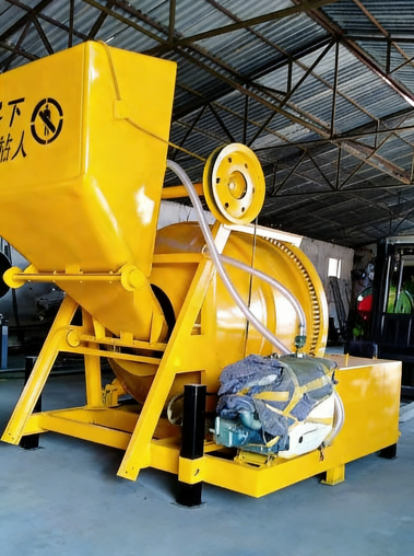 customizable small concrete mixer for outdoor construction