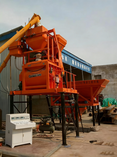 25m³/h concrete mixing plant factory price