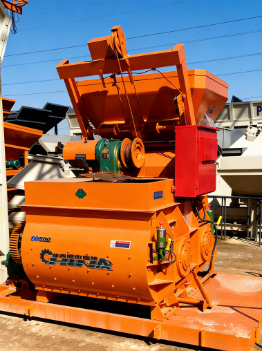 China HZS25 fixed concrete mixer supplier
