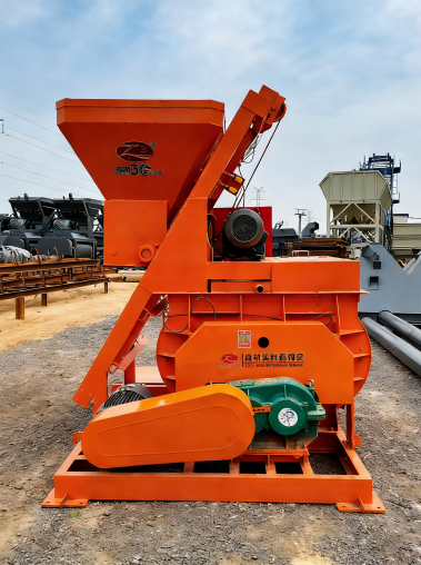 forced concrete mixer for precast components