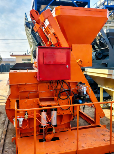 electric mixer concrete low energy consumption
