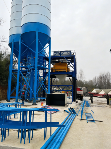 ready mix concrete plant equipment