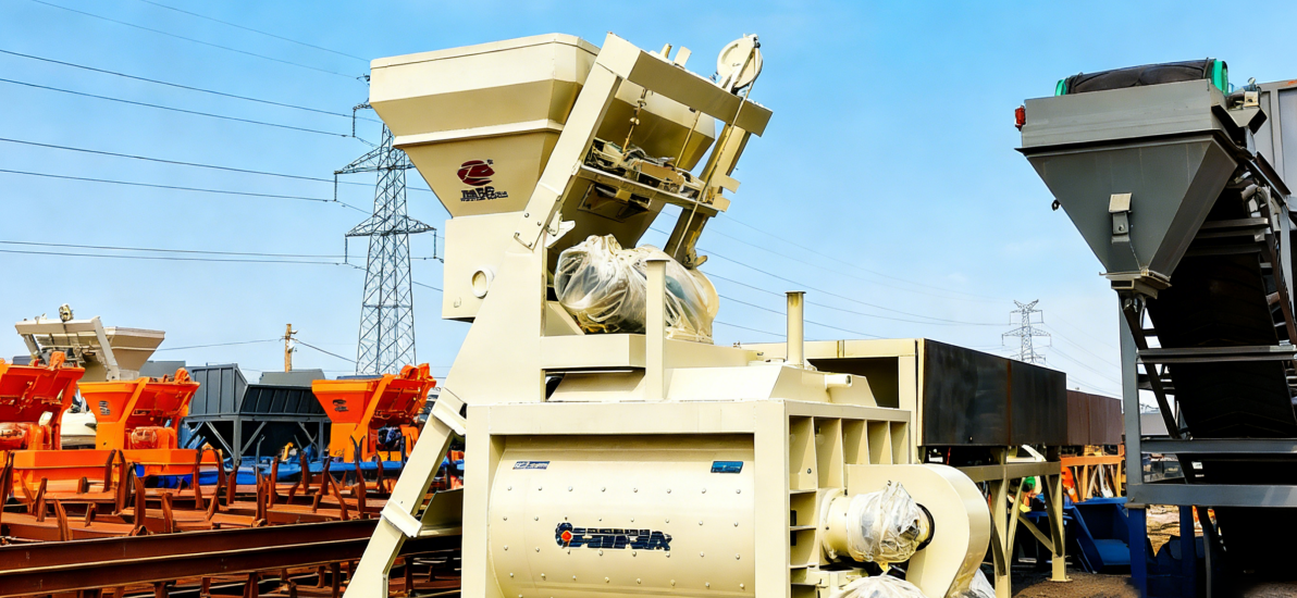 electric concrete mixer low energy consumption