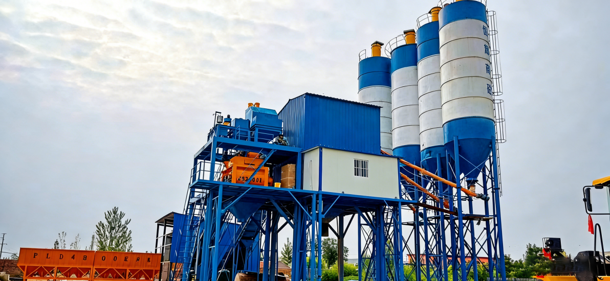concrete mixing plant equipment