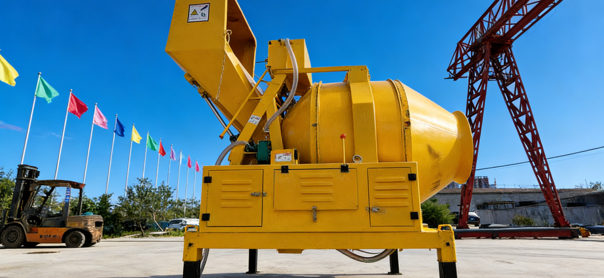barrel concrete mixer