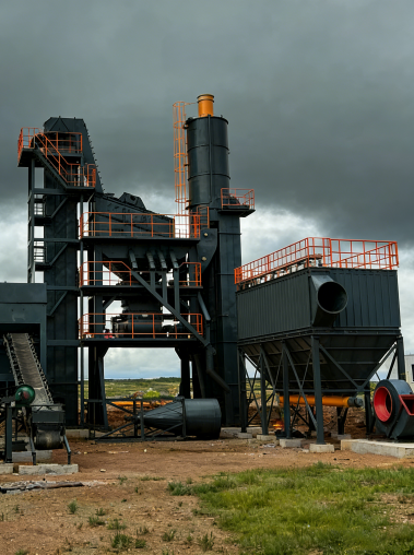 batch asphalt mix plant