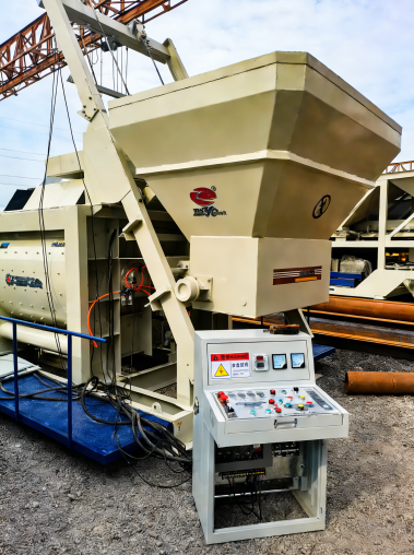 automatic concrete mixer machine
