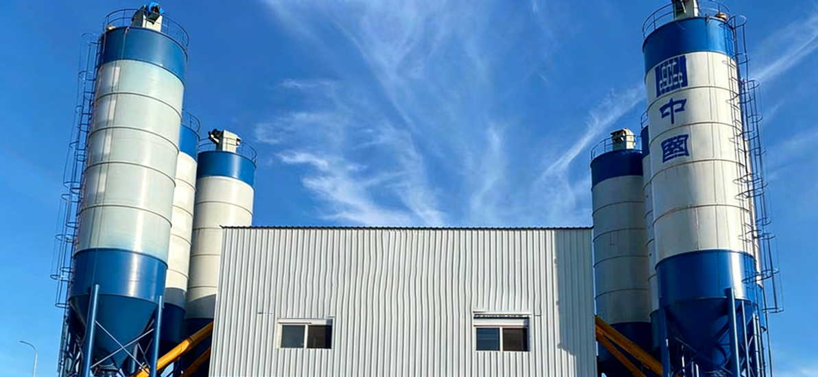 concrete batch mix plant price