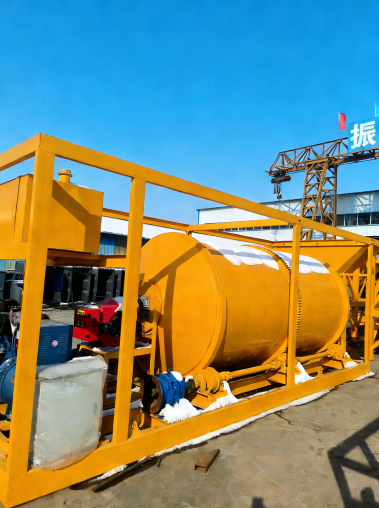 Recycled asphalt drum mix machine durable structure