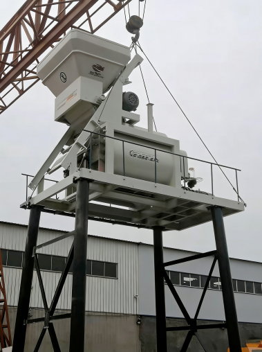 medium concrete mixer noise-free