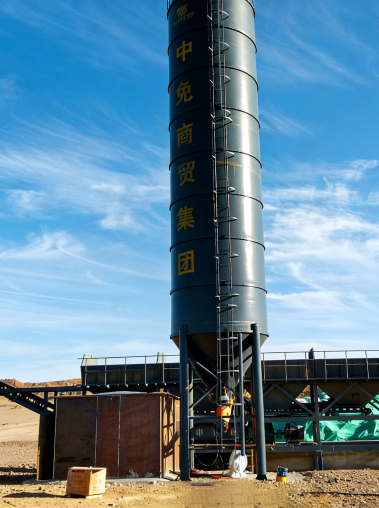 china stabilized soil mixing plant durable structure