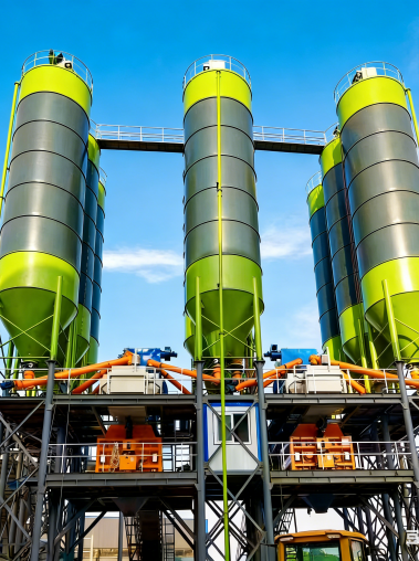 concrete batching plant stationary type