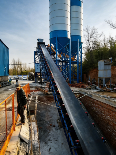 concrete mixing plant price
