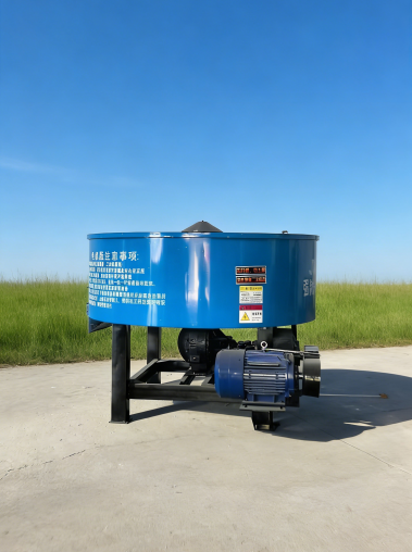 concrete pan mixer for precast small components