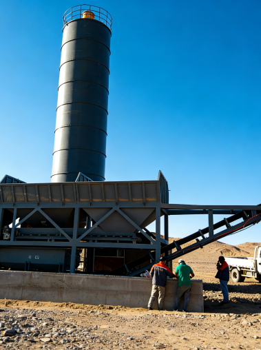 stabilized soil mixing plant high-precision mixing