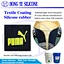 fabric label for sock silicone