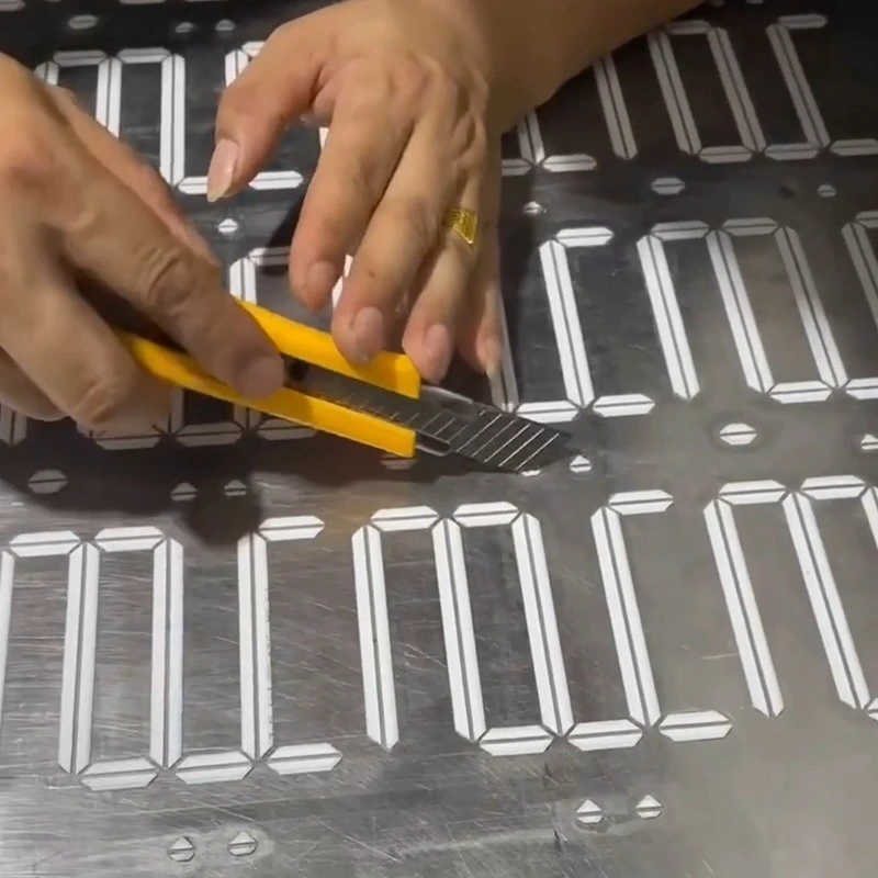 Creasing matrix