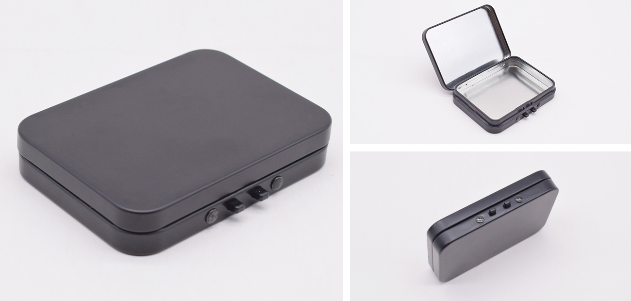 Longteng turns compact packaging ideas into a custom small metal box with hinged lid, with flexible shapes, colors, and printed artwork. Each pre roll tin is made to match your brand, protect the contents, and create a neat look for retail display.